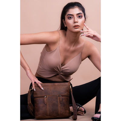 Shoulder Bag Daley - Greenwood Leather