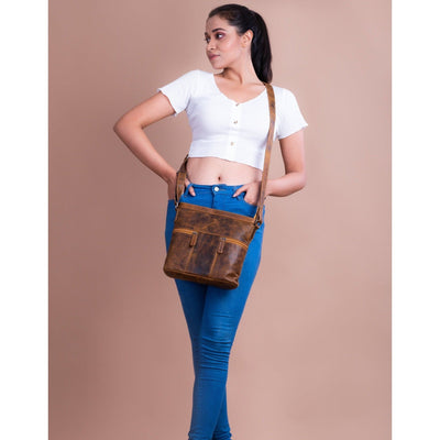 Shoulder Bag Daley - Greenwood Leather
