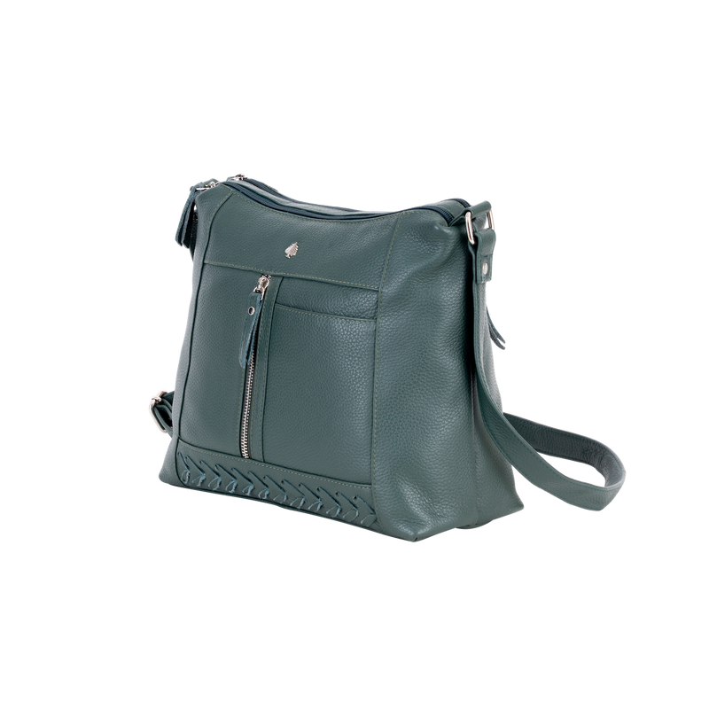 Elegant Leather Crossbody Bag – Stylish & Functional