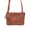 Women's Shoulder Bag Hastings Cognac - Greenwood Leather