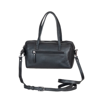 Stella Noir Leather Boston Bag - Greenwood Leather