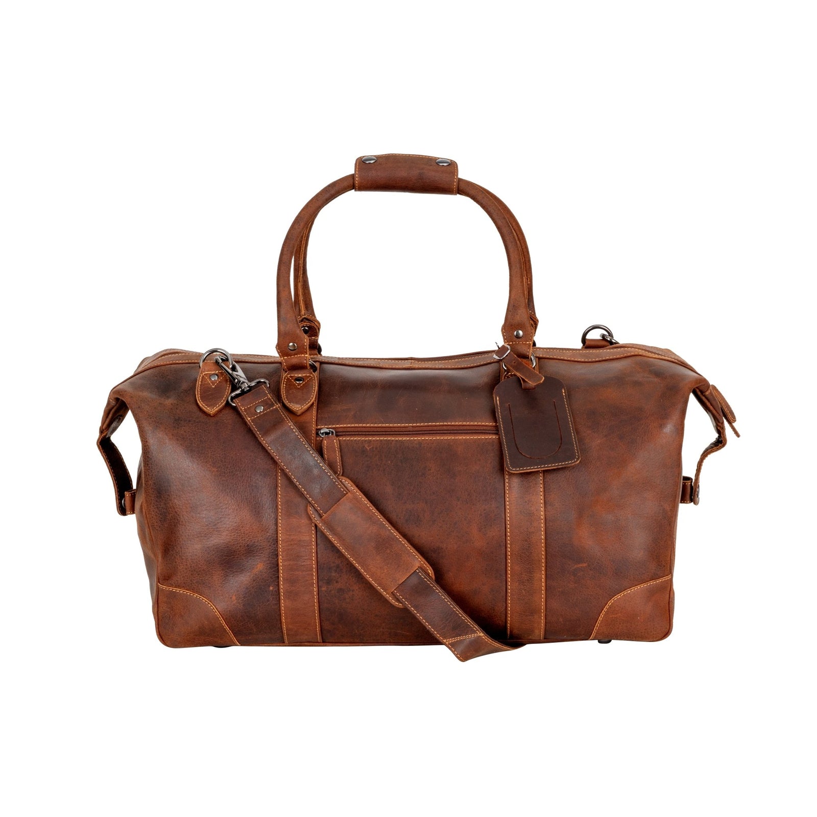 The Outrider Weekender - Greenwood Leather