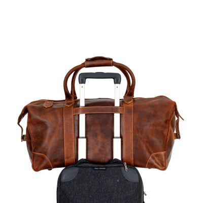 The Outrider Weekender - Greenwood Leather