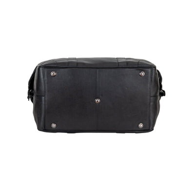 The Outrider Weekender - Black - Greenwood Leather