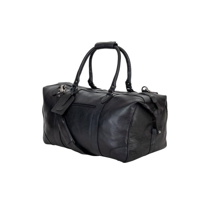 The Outrider Weekender - Black - Greenwood Leather