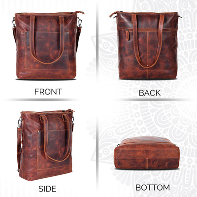 Classic Leather Tote Bag Bunbury Sandal - Leather Greenwood Bag | The Greenwood Leather Online Shop Australia