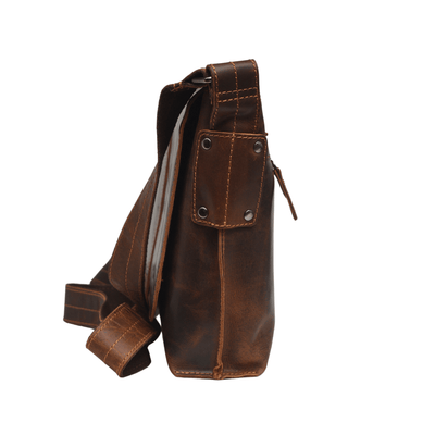 Vintage Messenger Christoph - Sandal - Unisex - Greenwood Leather