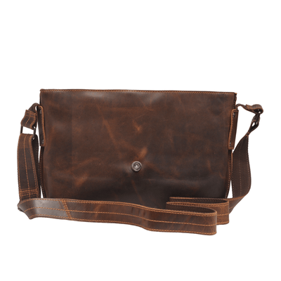 Vintage Messenger Christoph - Sandal - Unisex - Greenwood Leather