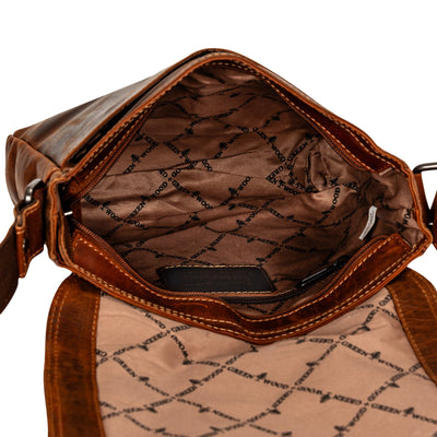 Women Shoulder Bag Ballarat - Sandel - Greenwood Leather