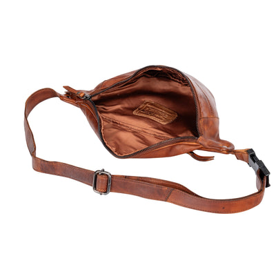 Womens Leather Bum Bag - Lina - Greenwood Leather