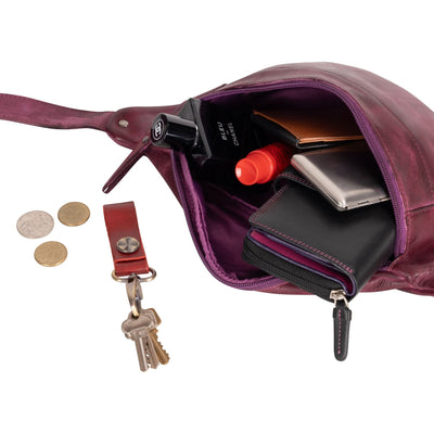 Womens Leather Bum Bag - Lina - Greenwood Leather
