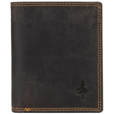 Men's Leather Wallet Tyler - Brown - Leather Greenwood Bag | The Greenwood Leather Online Shop Australia