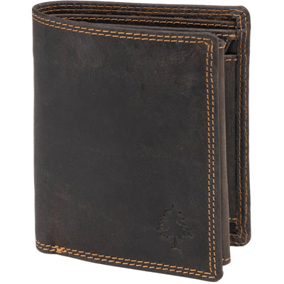 Men's Leather Wallet Tyler - Brown - Leather Greenwood Bag | The Greenwood Leather Online Shop Australia