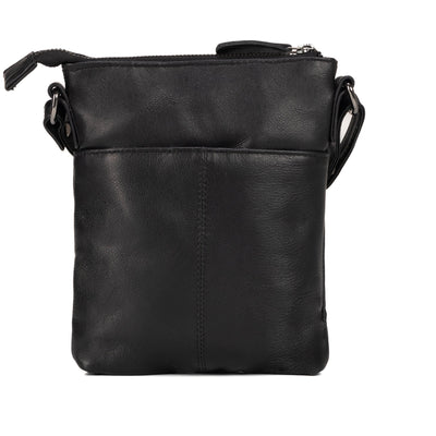 Leather Shoulder Bag Julia - Black - Leather Greenwood Bag | The Greenwood Leather Online Shop Australia