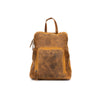 Womens Leather Backpack Sunbury - Camel - Leather Greenwood Bag | The Greenwood Leather Online Shop Australia