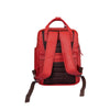 Leather Backpack Mackay - Red - Leather Greenwood Bag | The Greenwood Leather Online Shop Australia