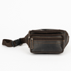 Leather Bum Bag Dark Brown Echuca - Leather Greenwood Bag | The Greenwood Leather Online Shop Australia