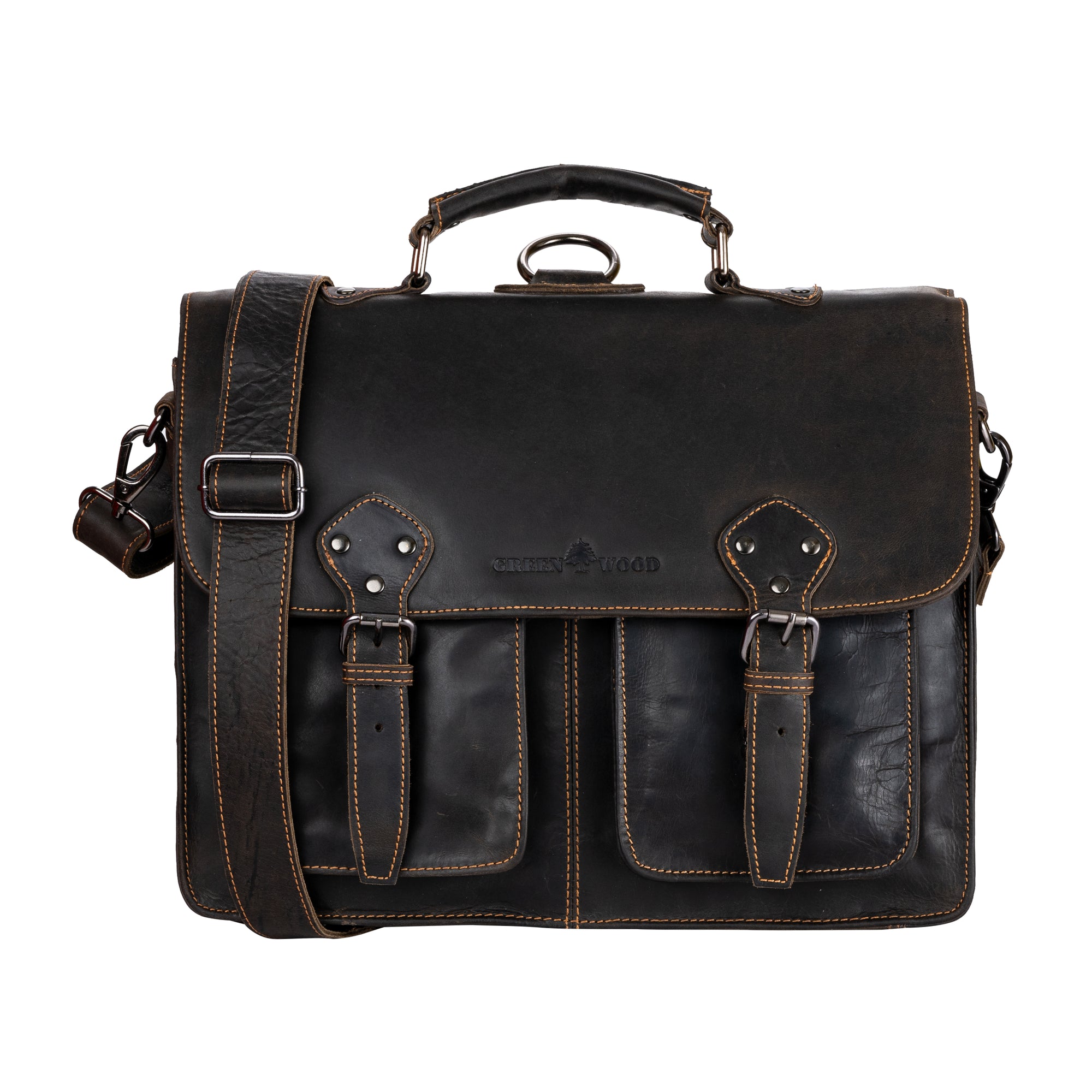 india leather Genuine Leather Brown briefcase/ Attaché case with combination  locks Large Briefcase - For Men & Women - Price in India, Reviews, Ratings  & Specifications | Flipkart.com