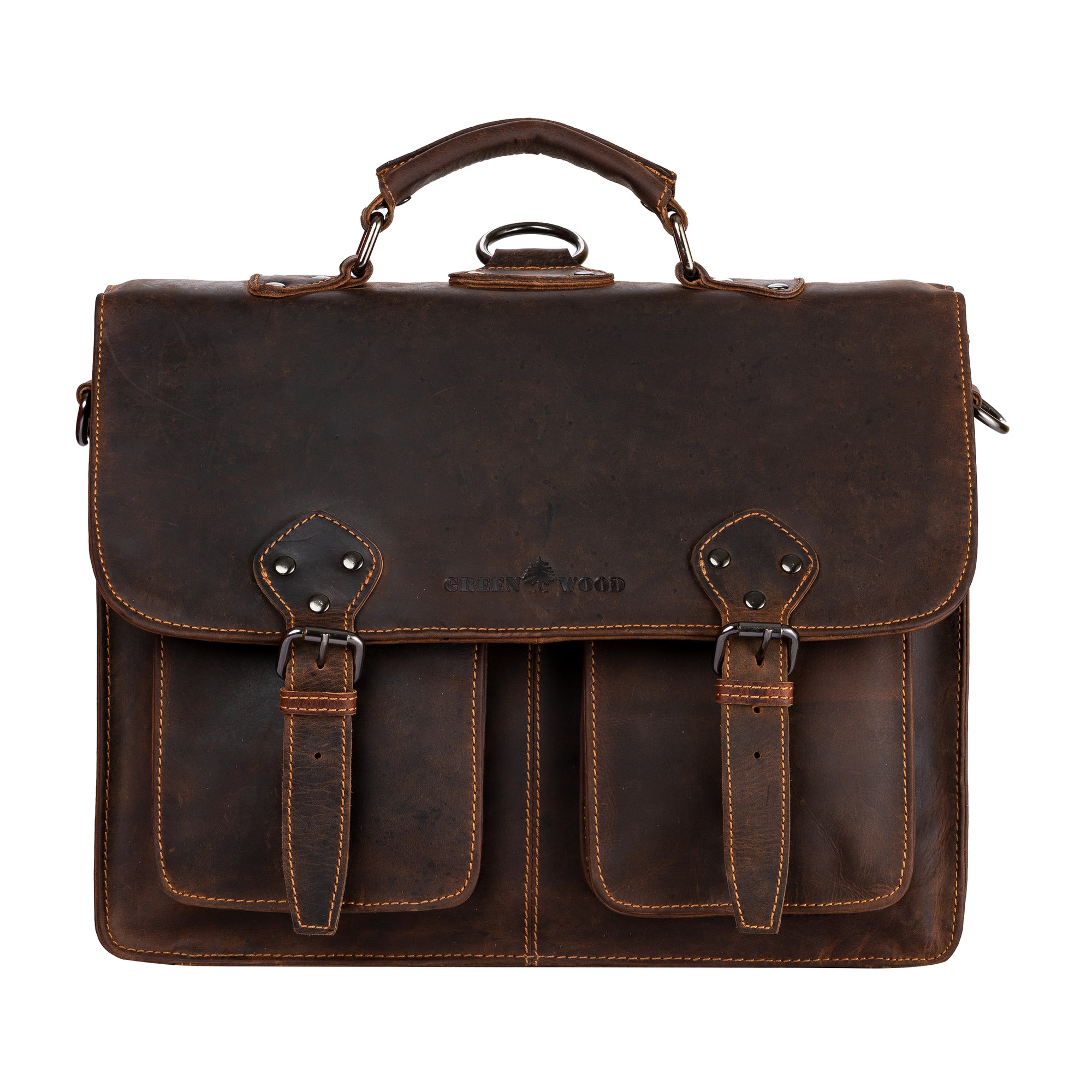 DUO CONVERTIBLE BACKPACK BRIEFCASE NEWCASTLE Greenwood Leather