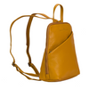 Leather Women's Backpack Claire - Yellow - Greenwood Leather