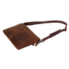 Leather Laptop Sleeve - MacBook Pro/Air 13 / 15 / 16 inch sleeve with Strap - Sandal - Greenwood Leather