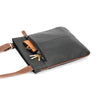 Ladies Cross Body Leather Bag Prelude - Black - Leather Greenwood Bag | The Greenwood Leather Online Shop Australia