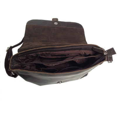 Vintage Messenger Christoph - Brown - Unisex - Leather Greenwood Bag | The Greenwood Leather Online Shop Australia