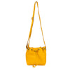 Leather Small Cross Body Bucket Bag - Albany Yellow - Greenwood Leather