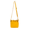 Leather Small Cross Body Bucket Bag - Albany Yellow - Greenwood Leather