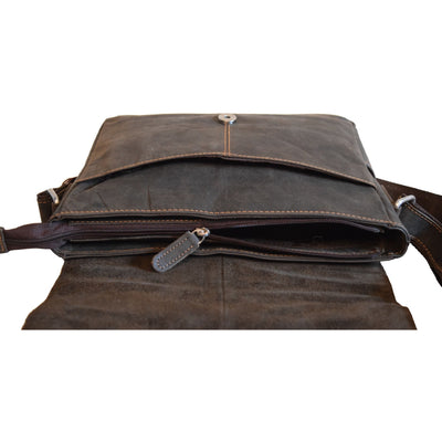 Smart Messenger Steven - Brown - Leather Greenwood Bag | The Greenwood Leather Online Shop Australia