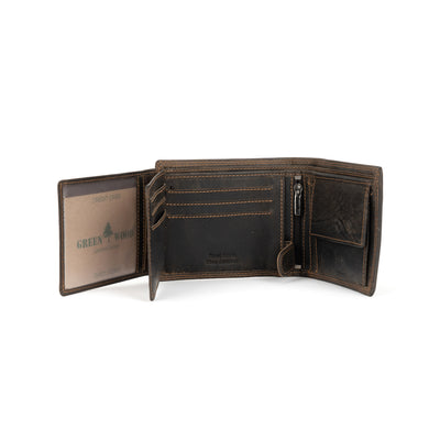 Leather Wallet George - Brown - Leather Greenwood Bag | The Greenwood Leather Online Shop Australia