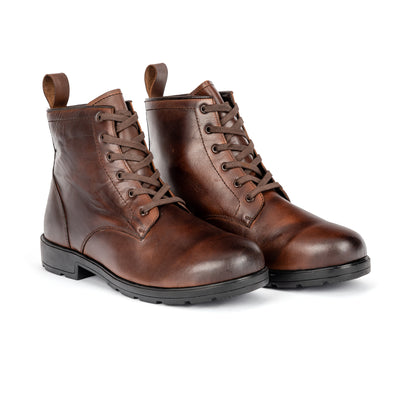 Men's Lace Up Boot- Clyde - Leather Greenwood Bag | The Greenwood Leather Online Shop Australia