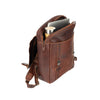 Leather Laptop Backpack Melbourne Black - Leather Greenwood Bag | The Greenwood Leather Online Shop Australia