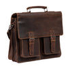 Gerhard 15,6 " Laptop Bag/Briefcase - Sandal - Leather Greenwood Bag | The Greenwood Leather Online Shop Australia