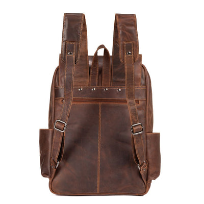 Leather Vintage Backpack Scott - Unisex - Leather Greenwood Bag | The Greenwood Leather Online Shop Australia