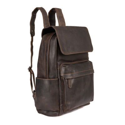 Leather Vintage Backpack Scott - Unisex - Leather Greenwood Bag | The Greenwood Leather Online Shop Australia