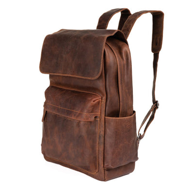 Leather Vintage Backpack Scott - Unisex - Leather Greenwood Bag | The Greenwood Leather Online Shop Australia