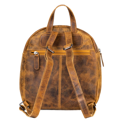 Essential Backpack Chloe - Greenwood Leather | Camel