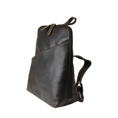 Leather Backpack Claire - Brown - Greenwood Leather