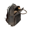 Leather Backpack Mackay - Black - Leather Greenwood Bag | The Greenwood Leather Online Shop Australia