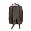 Leather Backpack Mackay - Black - Leather Greenwood Bag | The Greenwood Leather Online Shop Australia
