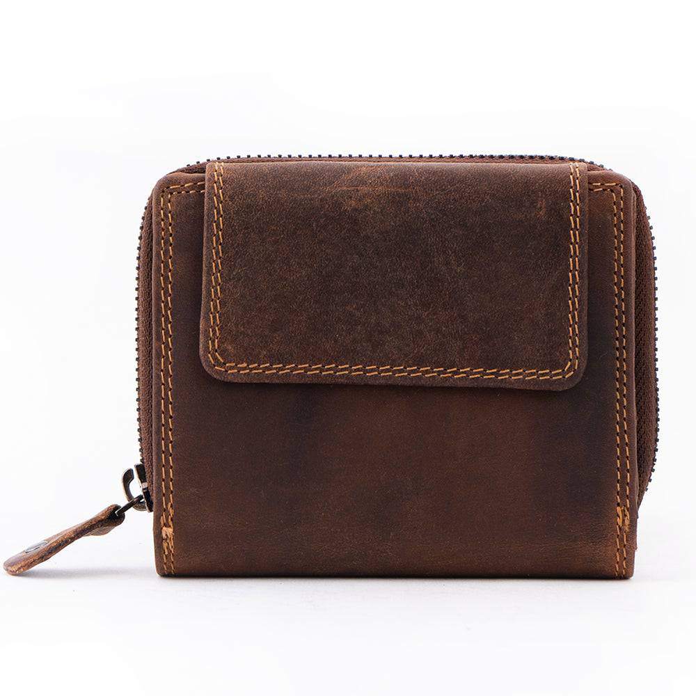 Women's Leather Wallet Tina - Sandel - Greenwood Leather