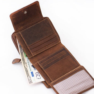 Women's Leather Wallet Tina - Sandel - Greenwood Leather