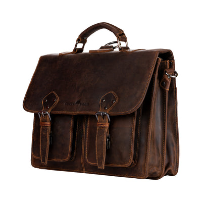 DUO CONVERTIBLE BACKPACK BRIEFCASE - NEWCASTLE - Leather Greenwood Bag | The Greenwood Leather Online Shop Australia