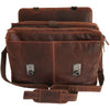 Karl Business Briefcase - Sandal - Greenwood Leather