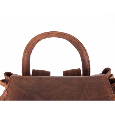 Drawstring Backpack Sandy - Sandal - Unisex - Greenwood Leather
