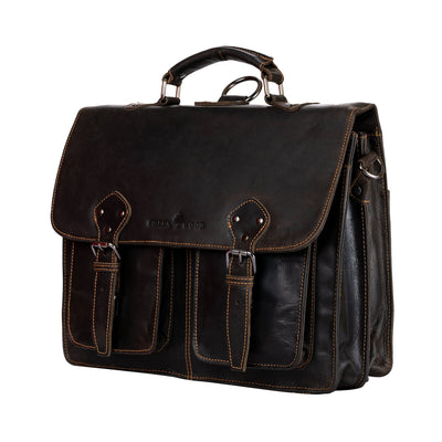 DUO CONVERTIBLE BACKPACK BRIEFCASE - NEWCASTLE - Greenwood Leather