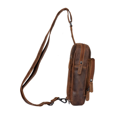 Greenwood Leather Crossbody Bag Sandel - Hamilton - Greenwood Leather