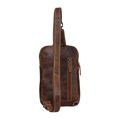 Greenwood Leather Crossbody Bag Sandel - Hamilton - Greenwood Leather