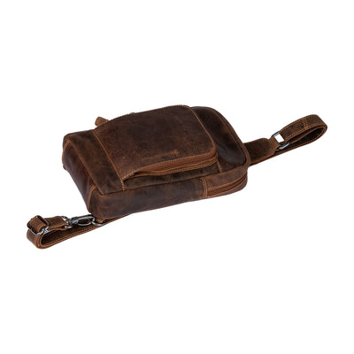 Greenwood Leather Crossbody Bag Sandel - Hamilton - Greenwood Leather